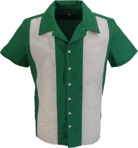 Mazeys mens retro - , green/cream