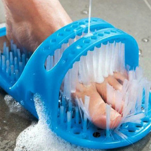 Foot scrubber brush - brush, slipper