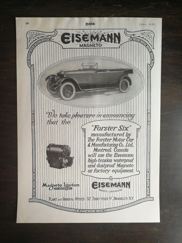 Vintage eisemann magneto - vintage, 1920