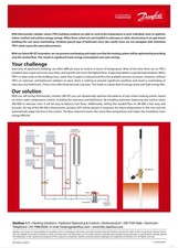 DanfrossvWith thermostatic radiator valves (TRV) building Residential