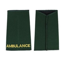 Ambulance Green Epaulettes