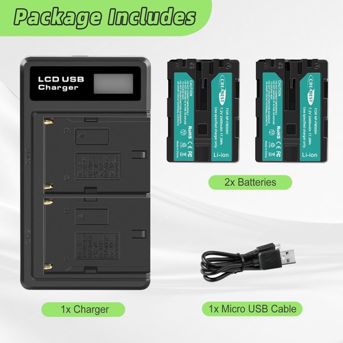 Fm500h battery camera - 2,