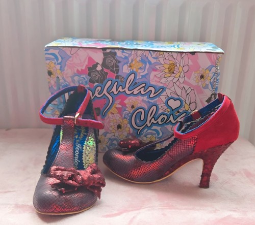 Irregular choice bloxy bordo - irregular,