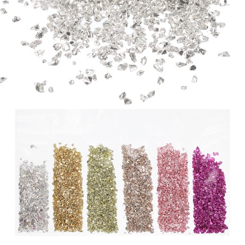 Crushed glass chips 3mm 6 - chips,