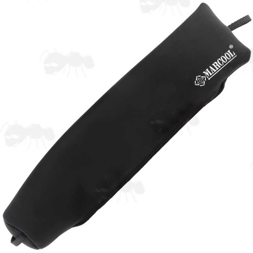 Large black neoprene rifle - large,