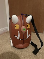 Gruffalo Trunki Kids' Ride-On Suitcase with Luggage Strap  Key Lock & Name label