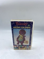 Barney Waiting For Santa VHS 1995 Christmas Musical Children's PAL