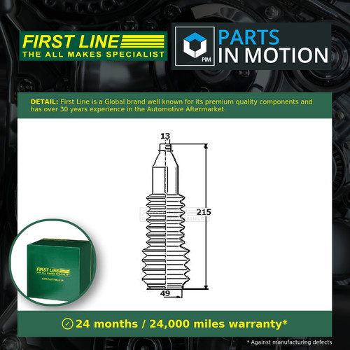 Steering rack boot fits smart - boot,