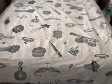 Vintage Material Cotton Mulberry / Timney Fowler Style Victorian Interior Design