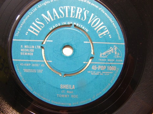 Tommy roe sheila 1962 7 - roe, –