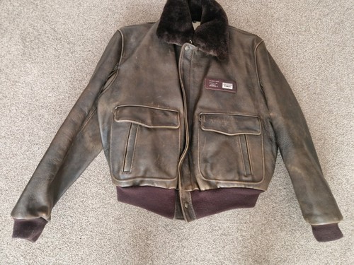 Chevignon leather flying - leather,