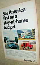 1968 Dodge pickup camper Crew