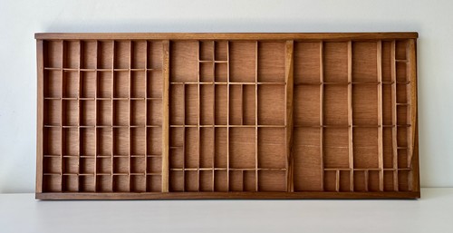 Vintage letterpress wooden - vintage,