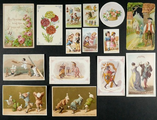 Antique victorian ephemera - 15,