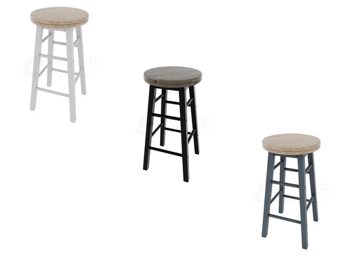 Wooden revolving bar - revolving, stool