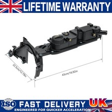 ENGINE ROCKER COVER FOR FORD FIESTA FOCUS MONDEO S-MAX 9688939180 UK NEW 0248S0