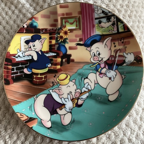 Disney plate 1933 little - (1933,