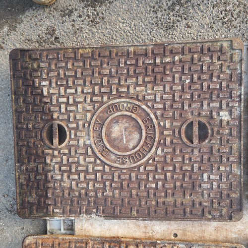 Cast iron manhole cover - cover, 656mm
