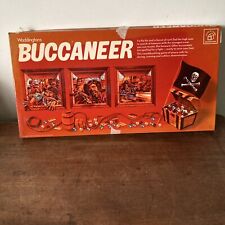 Waddingtona Buccaneer Vintage 1975 Board Game Incomplete Parts Missing Spares