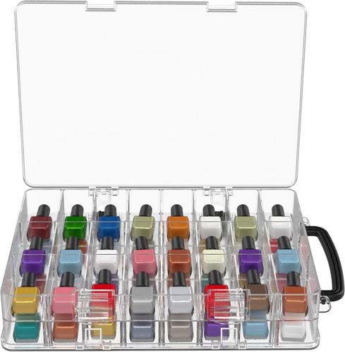 Nail polish organizer - organizer, case