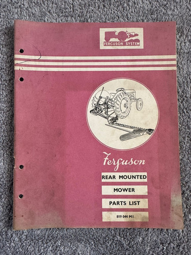 1950s ferguson rear mounted - ferguson,