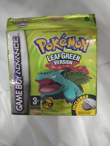 Pokémon leafgreen box - pokémon, only