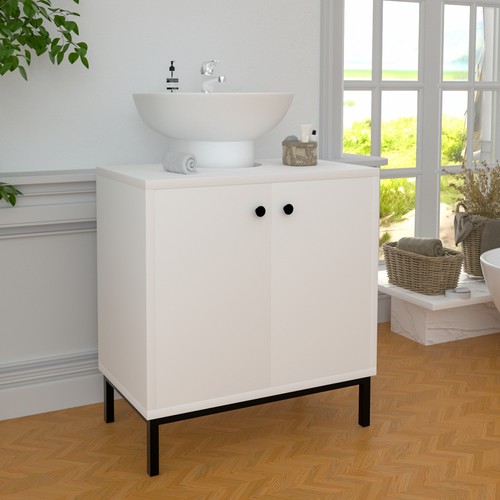 High gloss bathroom - bathroom, sink