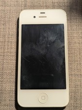 Apple iPhone 4 White  Spares or repair