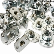 TEE SPOT WELD NUTS ZINC PLATED