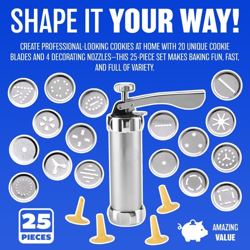 25pc biscuit maker shaper - biscuit,