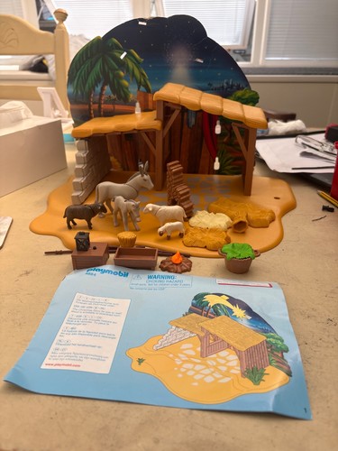 Playmobil 4884 nativity manger - playmobil,
