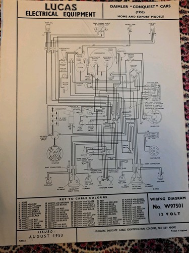 Vintage lucas wiring diagram - vintage,