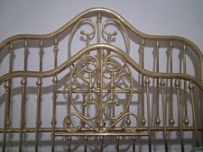 Vintage French Brass Bed Frame