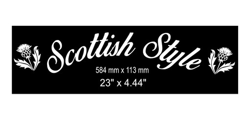 Scottish style curved - scottish,