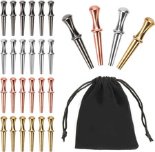 24Pcs Metal Cribbage Pegs