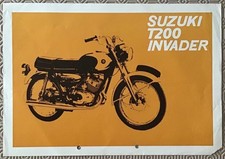 SUZUKI T200 INVADER MOTORCYCLE
