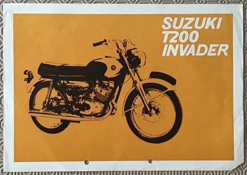Suzuki t200 invader motorcycle - invader,