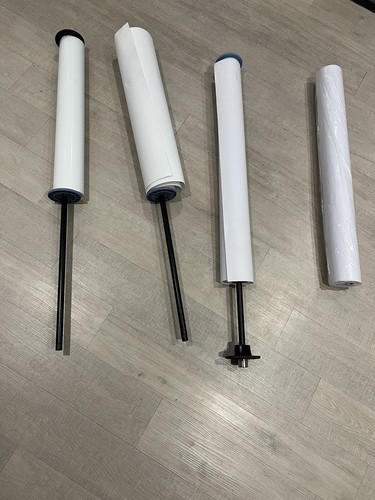 Three spindle rolls for - 44", hp