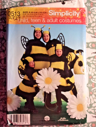 Simplicity bumble bee costume - simplicity,