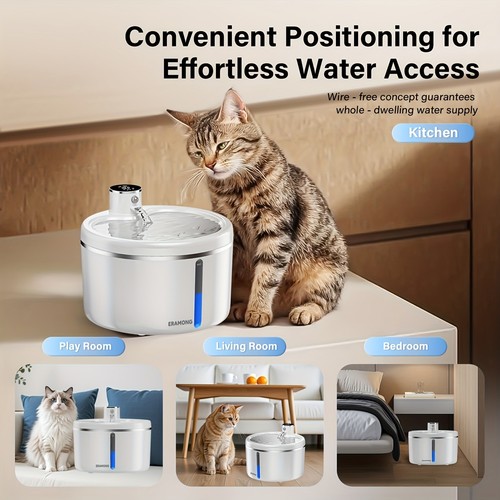 102oz wireless cat water - 102oz/3l,