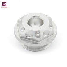 For Yamaha YZF R6 R6S 2006-2009 R3 2015-2018 Engine Oil Filler Screw Cap Silver