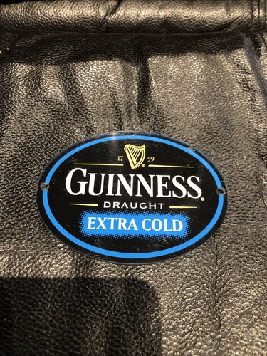 Guinness extra cold pump badge - pump,