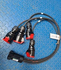 Socapex Male to 4 x 4 Pin 16A