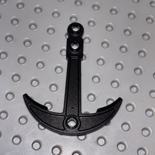 Lego boat ship anchor black - boat,
