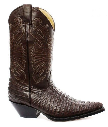 Grinders carolina croc brown - grinders,