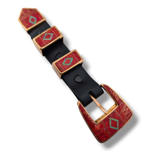 Bronze inlay stone ranger - inlay,