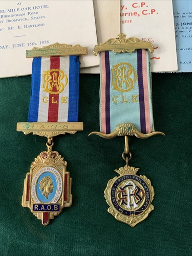 Raob queens coronation - queens, medal