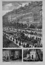 FUNERAL PROCESSION OF THE LATE