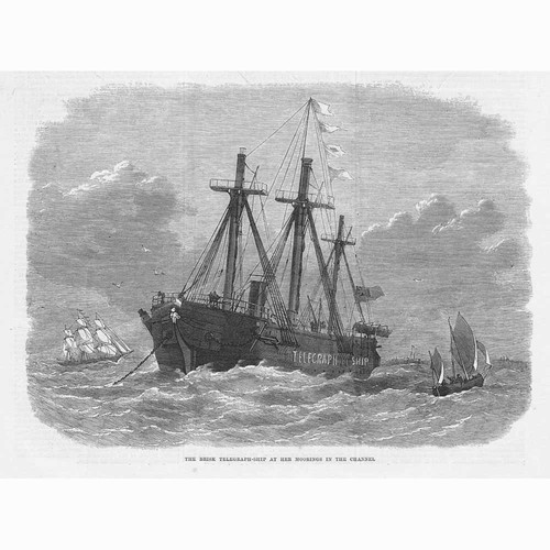 The brisk telegraph - brisk, ship