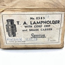 New Vintage Brass Bulb Fitting